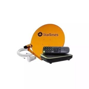 Startimes Full kit Decoder and Dish | Black/Greenville