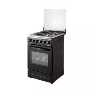 Global Star Globalstar General 2 Gas + 2 Electric Oven | Black