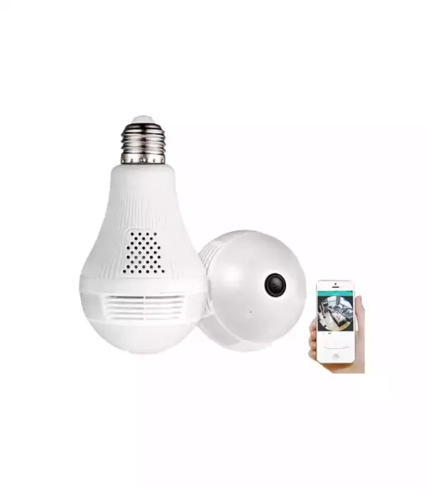 Light Bulb Camera, 360 Panoramic Camera, Full HD 1080P Home Camera - Image 3