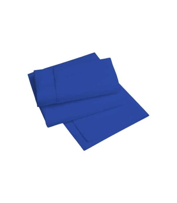 Premium 6*6 - 6 piece Cotton Bedsheets ( Blue) - Image 2