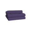 Premium 6*6 - 6 piece Cotton Bedsheets ( Purple)