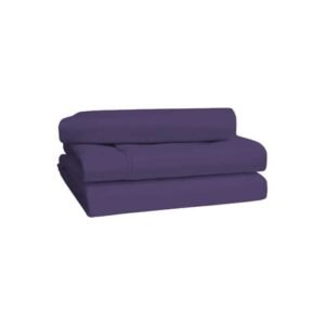 Premium 6*6 - 6 piece Cotton Bedsheets ( Purple)