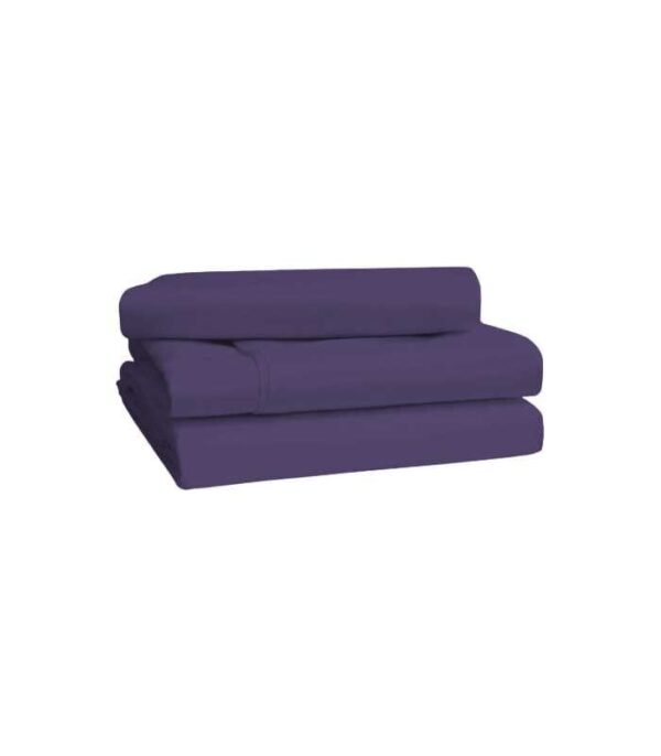 Premium 6*6 - 6 piece Cotton Bedsheets ( Purple)