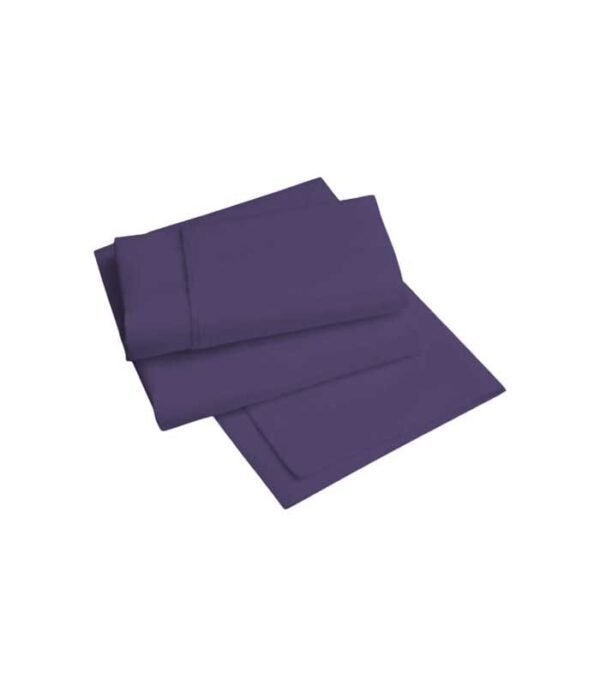 Premium 6*6 - 6 piece Cotton Bedsheets ( Purple) - Image 2
