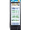 ADH 365L Display Refrigerator - Black / White