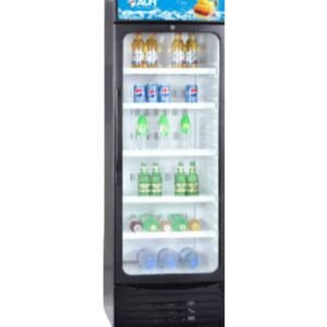 ADH 365L Display Refrigerator - Black / White