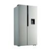 ADH BCD-658 Double Doors Fridge - Silver