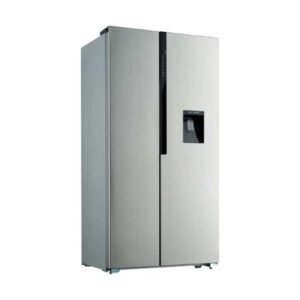 ADH BCD-658 Double Doors Fridge - Silver