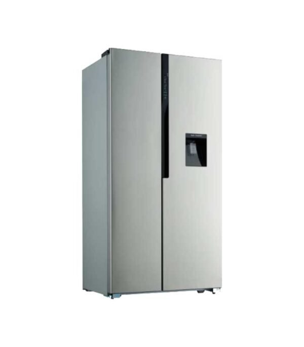 ADH BCD-658 Double Doors Fridge - Silver