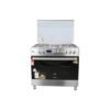 Blueflame 4 Gas + 2 Electric Cooker | Silver