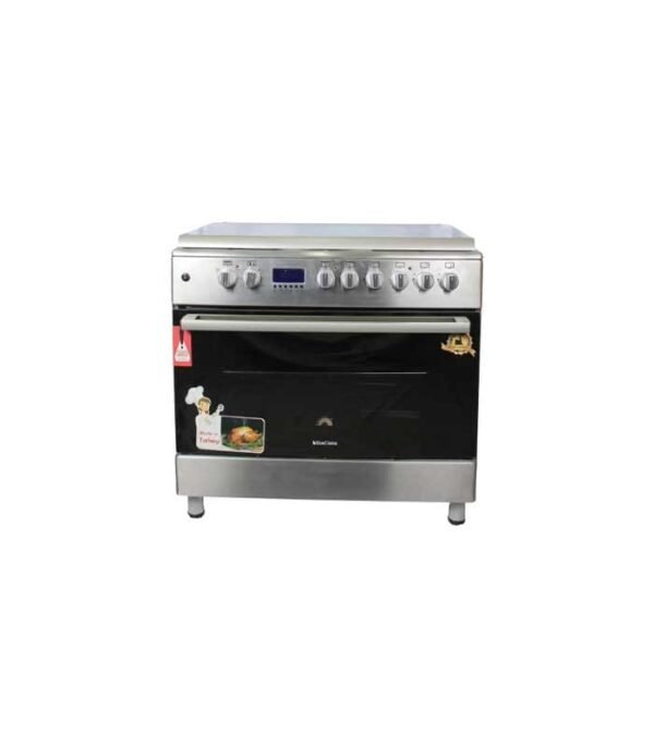 Blueflame 4 Gas + 2 Electric Cooker | Silver - Image 3