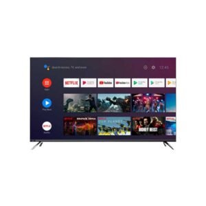 CHiQ 55 Inch 4K QLED Smart Android 11 TV U55H7 | Silver Black