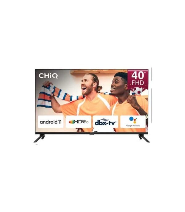 Chiq 40 Inch Smart Frameless Led TV Black - Image 2