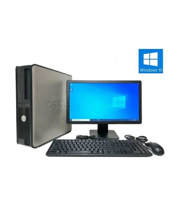 DELL Dual Core CPU  4GB  250GB Desktop Computer - WINDOWS 10