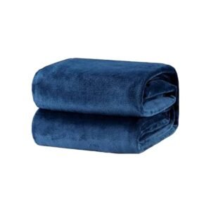 Fleece Woolen Soft Blanket - Blue