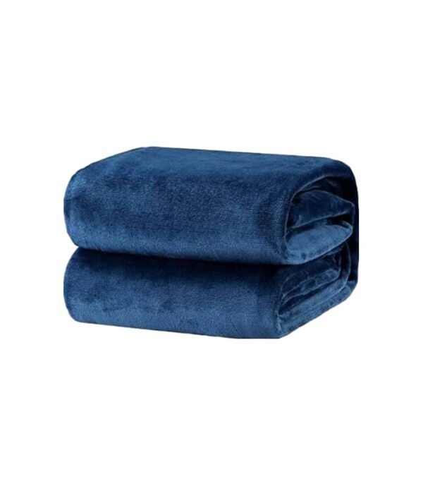 Fleece Woolen Soft Blanket - Blue