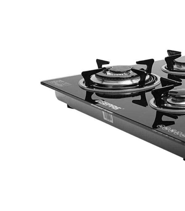 Geepas GK4410 4-Burner Gas Cooker, Automatic Ignition - Image 2