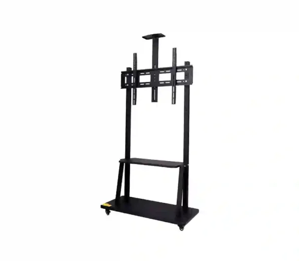 Heavy duty Movable mobile tv stand on wheels Y800 for 32-75 inch