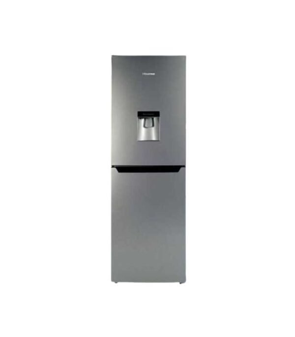 Hisense 341L Bottom Freezer +Dispenser - Silver
