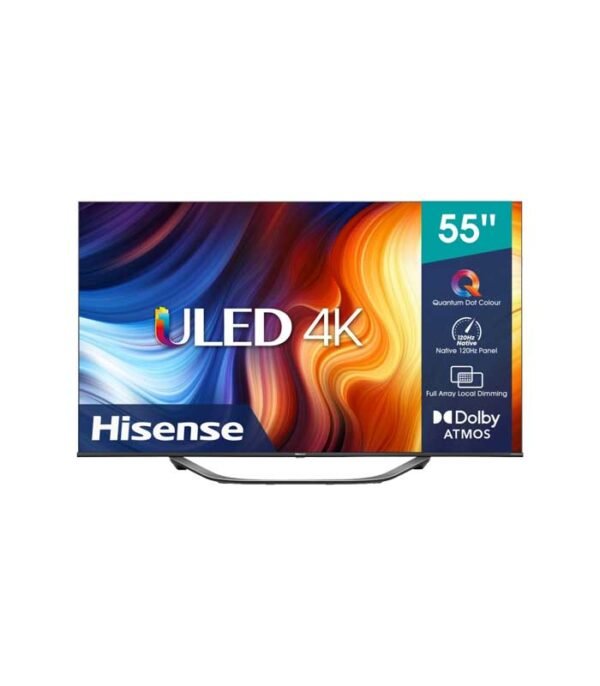 Hisense 55 Inch 4K ULED Smart TV 55U7H | Quantum Dot