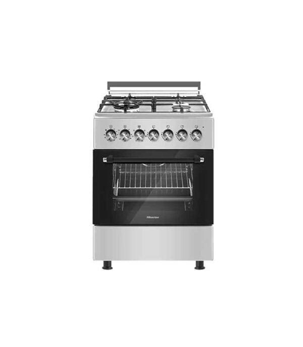 Hisense 60x60cm 3 Gas and 1 Electric Freestanding Cooker w/ Electric Oven | HF631GEES