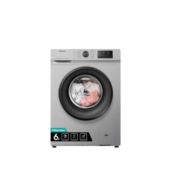 Hisense 6kg Washing Machine Front Loading - Silver - Image 2