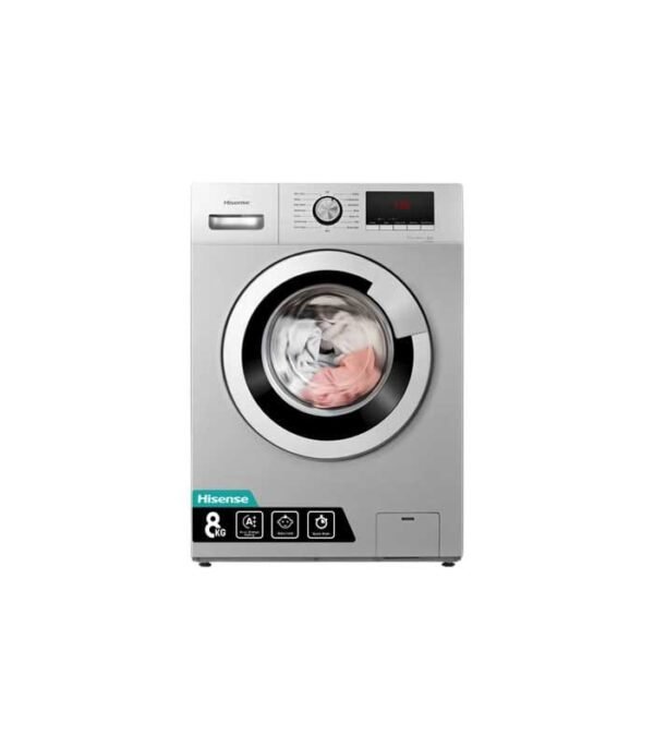 Hisense 8Kg Washing Machine Front Loader  | Silver