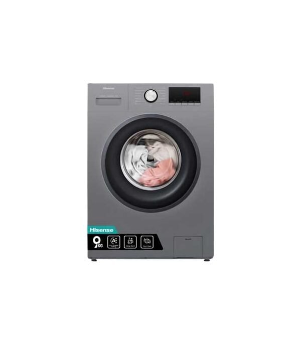 Hisense 9Kg Washing Machine Front Loading  | Silver