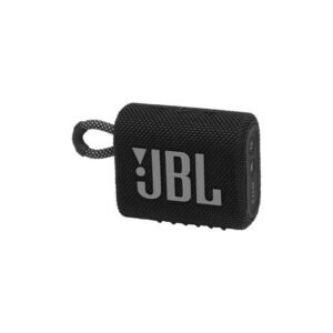 JBL Go 3 Portable Waterproof Speaker Black