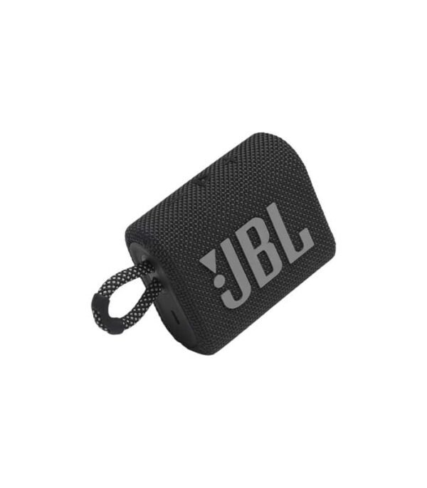 JBL Go 3 Portable Waterproof Speaker Black - Image 2