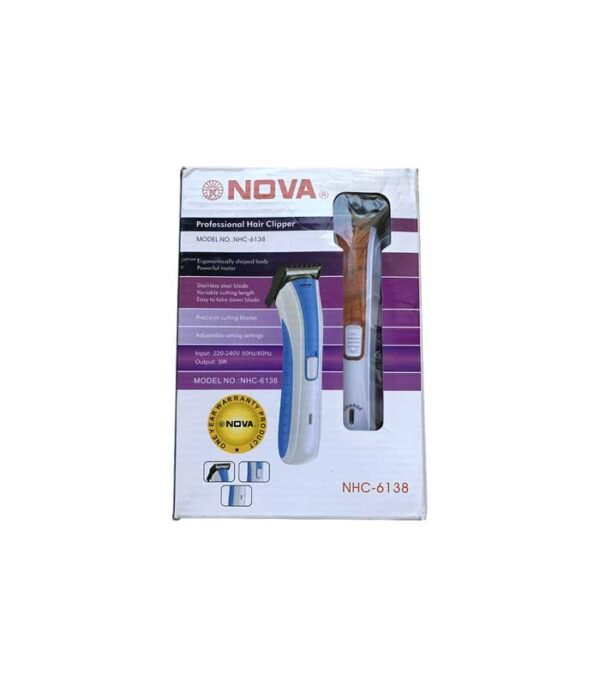 Nova Rechargeable Professional Hair Clipper - Image 2