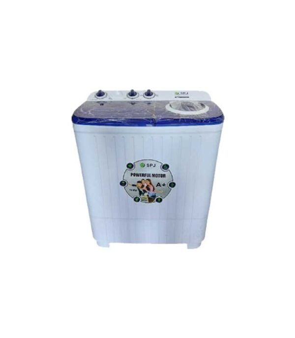 SPJ 7kg Twin Tub Washing Machine - White