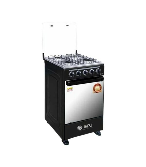 SPJ Full Gas Cooker 50X50cm | Black