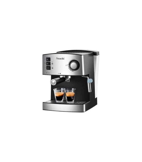 Saachi Coffee Maker NL-COF-7055 all in 1- Silver, Black