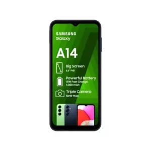 Samsung Galaxy A14, 6.6", 64GB, 4GB RAM, 50 MP+ 2 Year Samsung Official Warranty