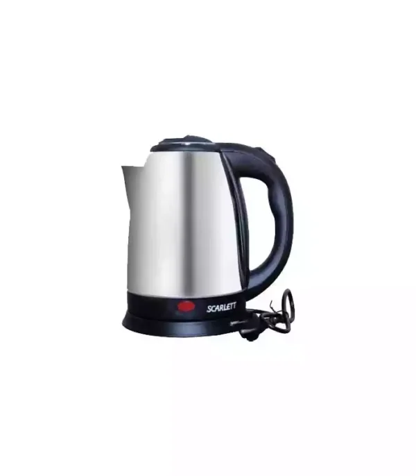 Scarlet Cordless Electric Kettle, 2 Liters - Silver,Black - Image 2