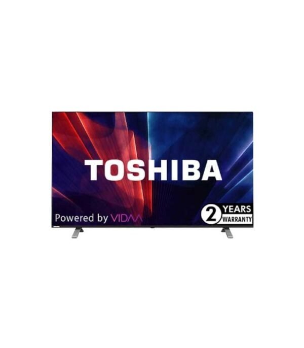 Toshiba 55 Inch 4K UHD Smart Vidaa TV - Black - Image 2