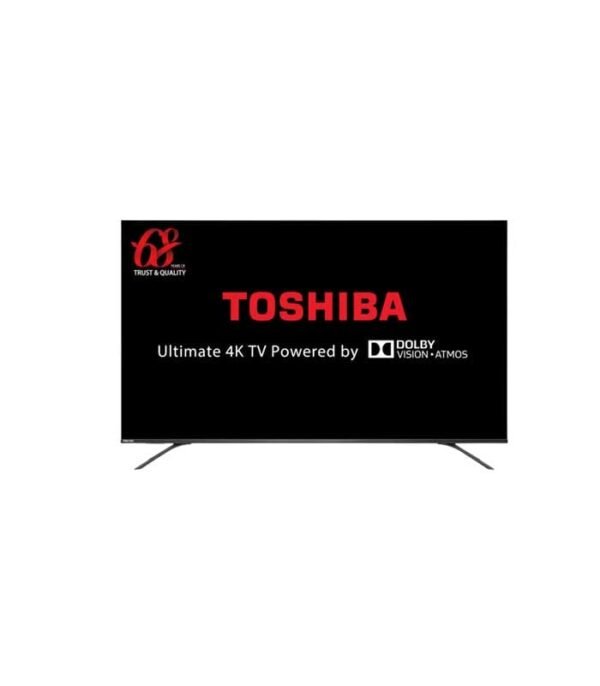 Toshiba 65 Inch 4K UHD Smart Vidaa TV - Black - Image 3