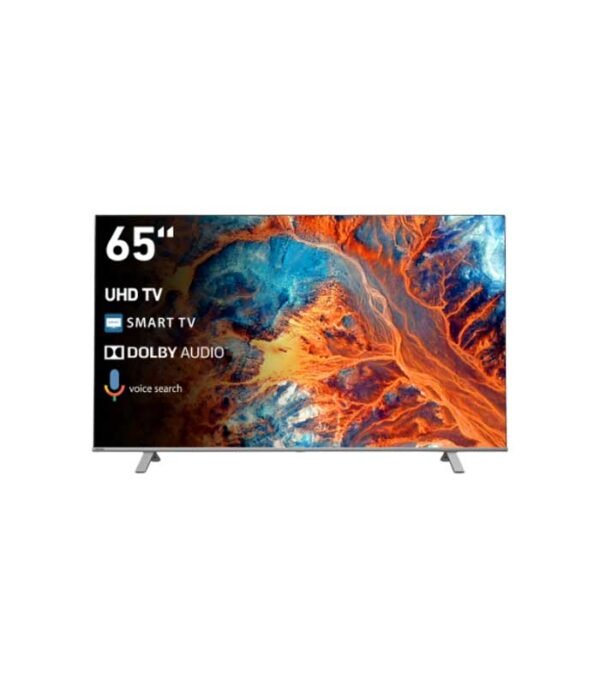 Toshiba 65 Inch 4K UHD Smart Vidaa TV - Black - Image 2