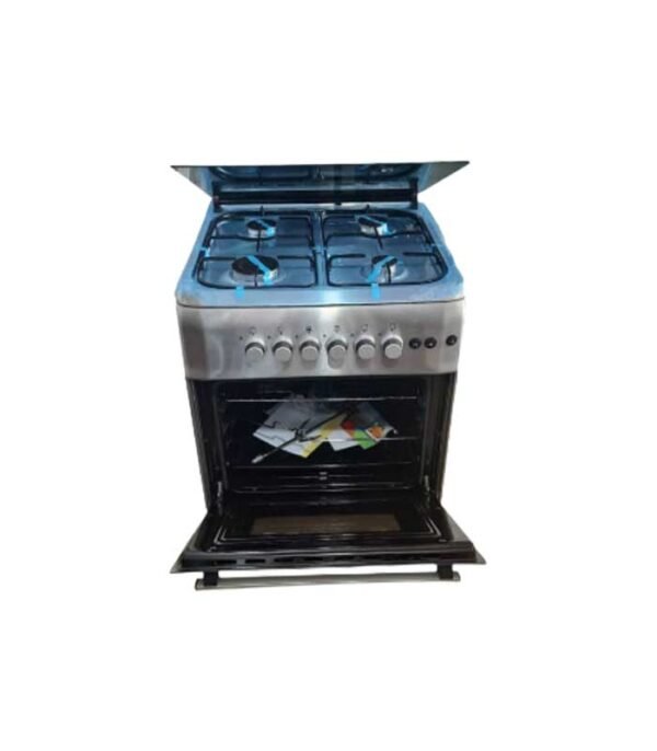 Blueflame Full Gas 60x 60cm S6040GRF-P Cooker - Inox - Image 2