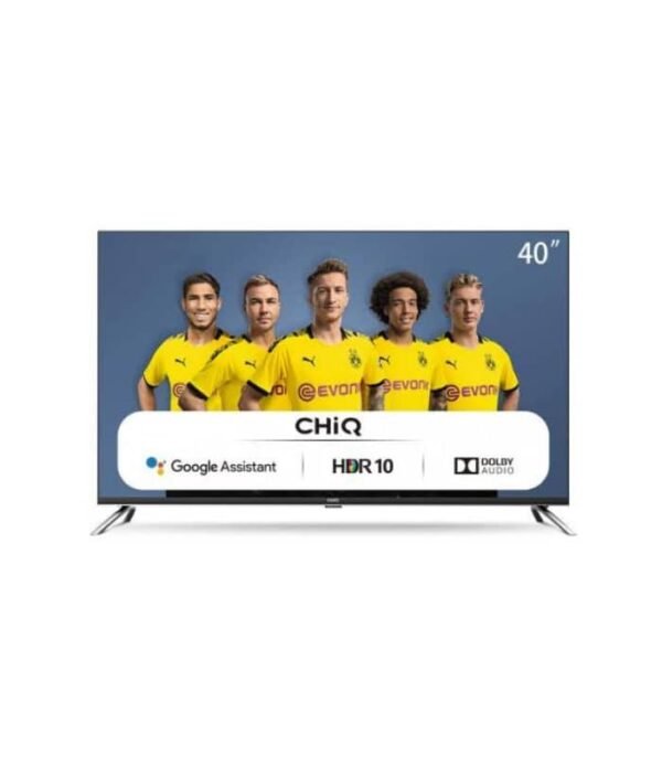 Chiq 40 Inch Smart Frameless Led TV Black