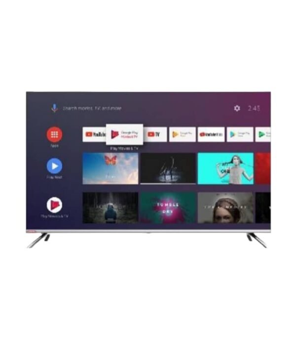 Chiq 43 Inch Frameless Smart TV LED TV - Black