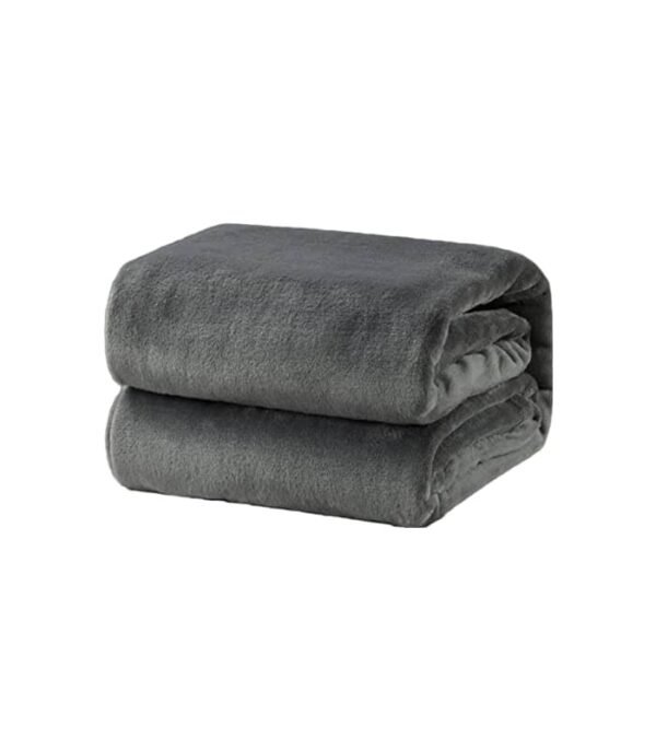 Fleece Woolen Soft Blanket - Grey