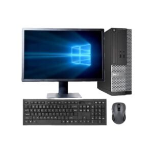DELL OptiPlex 7010 Full Set 19 Inches monitor 4GB RAM 500GB i3 - Black