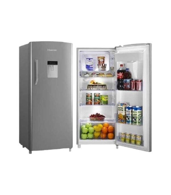 Hisense 229Liters Refrigerator With Water Dispenser - Silver - Image 3