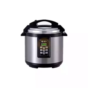 SPJ 5L Electric Non Stick Pressure Cooker, Silver.