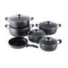 6 piece Non Stick Saucepans.