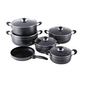 6 piece Non Stick Saucepans.